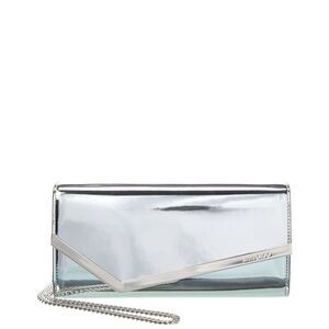 Jimmy Choo Emmie Clutch, Silver